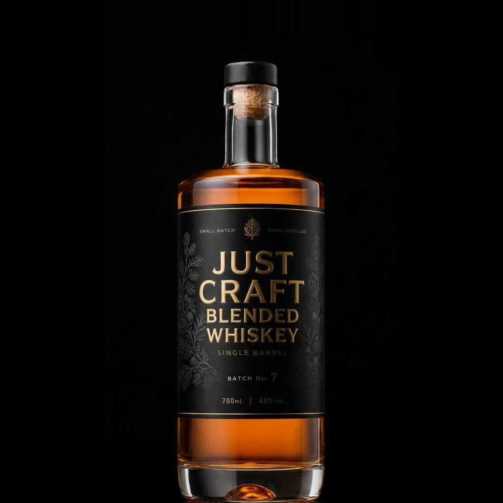 JUST CRAFT BLENDED WHISKEY