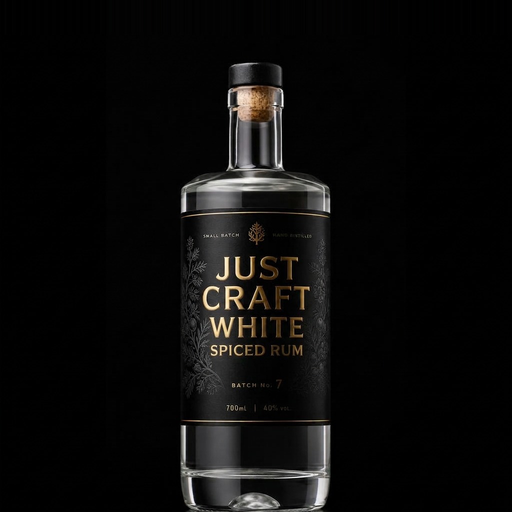 JUST CRAFT WHITE SPICED RUM